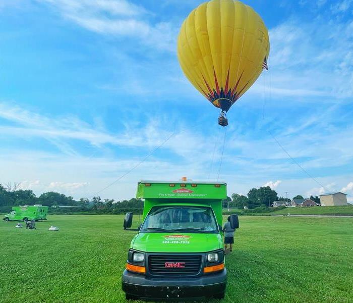 Servpro at Hot Air Balloon Rides